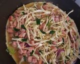 Hình bước làm 5 của món Bánh mì kẹp trứng korean
