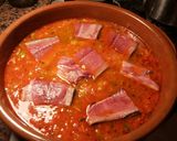 Foto del paso 20 de la receta: Cazuela de bonito rosado del estrecho, con fideos chinos