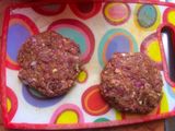 Juicy homemade burgers-with caramelized onions