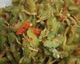 Foto langkah ke 4 dari resep Tumis paria teri nasi.