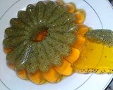 Foto langkah ke 2 dari resep Puding jeruk peras + biji selasih.