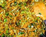 A picture of step 2 of Mack and cheese samosa.