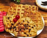 Foto langkah ke 3 dari resep Wafel Pisang Coklat dan Keju.
