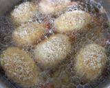 Foto langkah ke 5 dari resep Bola Udang Ayam isi Keju Mozarella.