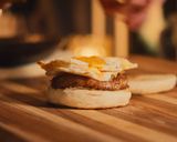 A picture of step 4 of Porchetta & Egg Breakfast Sandwich.
