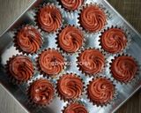 Foto langkah ke 4 dari resep Red Velvet Choux (Soes Red Velvet).