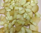 Foto del paso 2 de la receta Ensalada de patatas y alcachofas al yogur