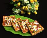 A picture of step 7 of Vegetable Bread Pizza.