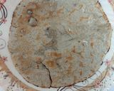 A picture of step 2 of Bajre ki roti.
