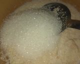 A picture of step 2 of Coconut Barfi.