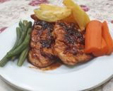 Foto langkah ke 7 dari resep Steak ayam lada hitam.