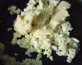 A picture of step 2 of Chhena Mava Ladoo.