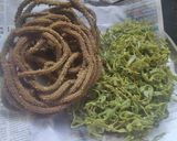A picture of step 7 of Palak Fries/Sticks😋.