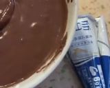 A picture of step 4 of Simple Air-Fried Yogurt Chocolate Basque Cake.