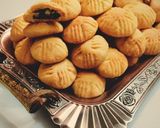 صورة لخطوة 8 من وصفة معمول العيد بالحليب المكثف المحلي
