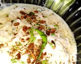 A picture of step 7 of Lauki ka raita💕لوکی کا راٸتہ💕.
