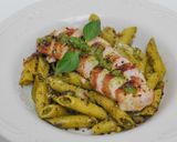 Foto langkah ke 5 dari resep Pesto Pasta Chicken.