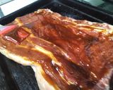 Foto del paso 1 de la receta: Asado americano a la barbacoa con boniato al horno y coleslaw