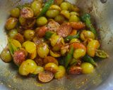 झटपट स्वादिष्ट करौंदा मिर्ची रेसिपी चरण 4 फोटो