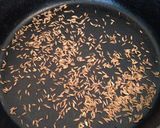 A picture of step 5 of Thrifty Dahl Soup with Dripping Toast.