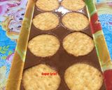 Foto langkah ke 6 dari resep Puding Coklat Biskuit Lemon.