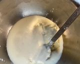 A picture of step 2 of Malai chaap roll.