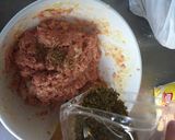 A picture of step 5 of Frikadeller (Danish Meatballs).