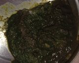 A picture of step 2 of Thankuni pata bata.