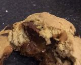 A picture of step 9 of Rolo cookie cake.