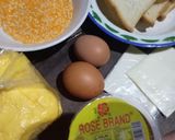 Foto langkah ke 1 dari resep Roti Tawar Goreng Lapis Keju.