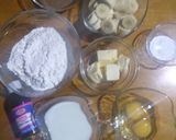 Foto del paso 1 de la receta: Muffins de plátano 😋