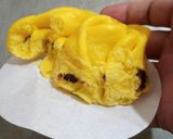 Foto langkah ke 9 dari resep Bakpao Bunga Labu Kuning Isi Cokelat.
