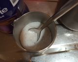 A picture of step 3 of Chocolate syrup.