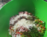 Foto del paso 3 de la receta: Pan de carne y verduras "Corazón"