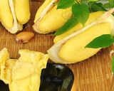Hình bước làm 2 của món Bánh bao sầu riêng lava