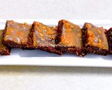 A picture of step 5 of Chocolate-Peanut Butter Brownie Bars.