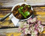 A picture of step 8 of Poha Manchurian (Dry).