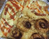 Foto langkah ke 8 dari resep Mix Rolls(Cinnamon Roll dan Pizza Roll).