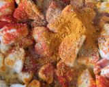A picture of step 2 of Chicken Karahi.