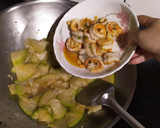 鮮蝦炒瓠瓜的食譜步驟7照片