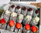 Foto langkah ke 11 dari resep 841. Black Bomboloni (isi vla kopi, diplomat cream dan vla susu) 1x profing.