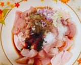 Hình bước làm 1 của món Thịt heo kho tiêu