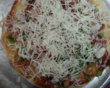 A picture of step 3 of Vegetables PIZZA.