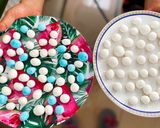 Hình bước làm 2 của món Chè bột lọc bọc dừa🥥🥥🥥