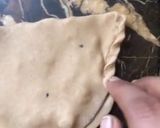 A picture of step 6 of D shaped Aloo Paratha /Aloo Paratha.