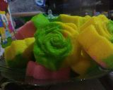 Foto langkah ke 2 dari resep Bolu kukus mawar.