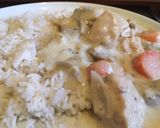 Francia pulykabecsinált (Blanquette de dinde) recept fázis 7 fotója