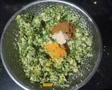 A picture of step 3 of Karnataka Style Dill Leaves Dal Vada OR Paruppu Vadai.