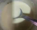 A picture of step 2 of Custard coffee caramel pudding.