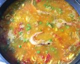 Foto del paso 2 de la receta Paella de marisco con verduras